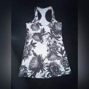 Lululemon Brisk Bloom Cool Racerback Tank SZ 4